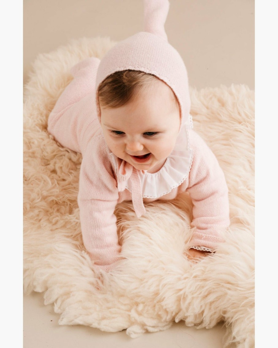 NEWBORN Amaia Kids | Eli Knitted Baby Set Pink