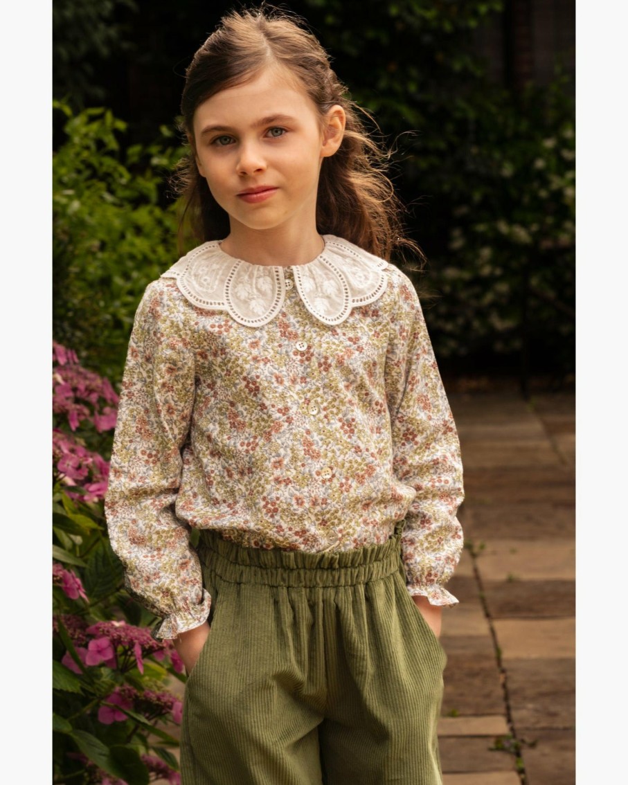 GIRL Amaia Kids | Pippa Trousers Green