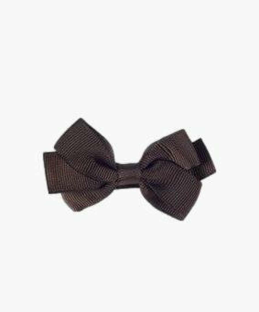 Accessories Amaia Kids | Medium Hair Bow Chocolate