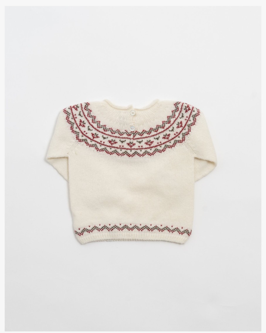 NEWBORN Amaia Kids | Andrea Fairisle Cream Jumper